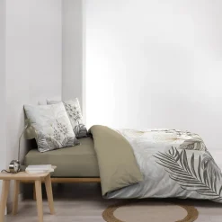 Housse de couette 240x220 + 2 taies BASTILLE 100% coton