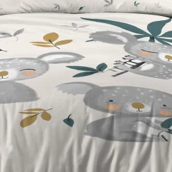 Housse de couette 140x200 + 1 taie coton 57 fils