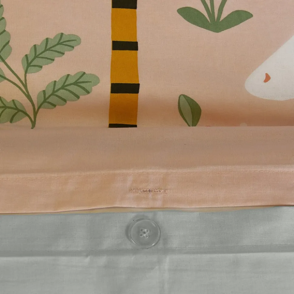 Housse de couette 140x200 + 1 taie LICORNE coton 57fils