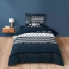 Housse de couette 140x200 + 1 taie STATES 100% coton