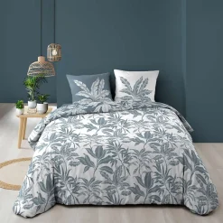 Housse de couette 240x220 + 2 taies HERA 100% coton 57fils