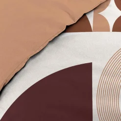 Housse de couette 240x220 + 2 taies GEMMA 100% coton