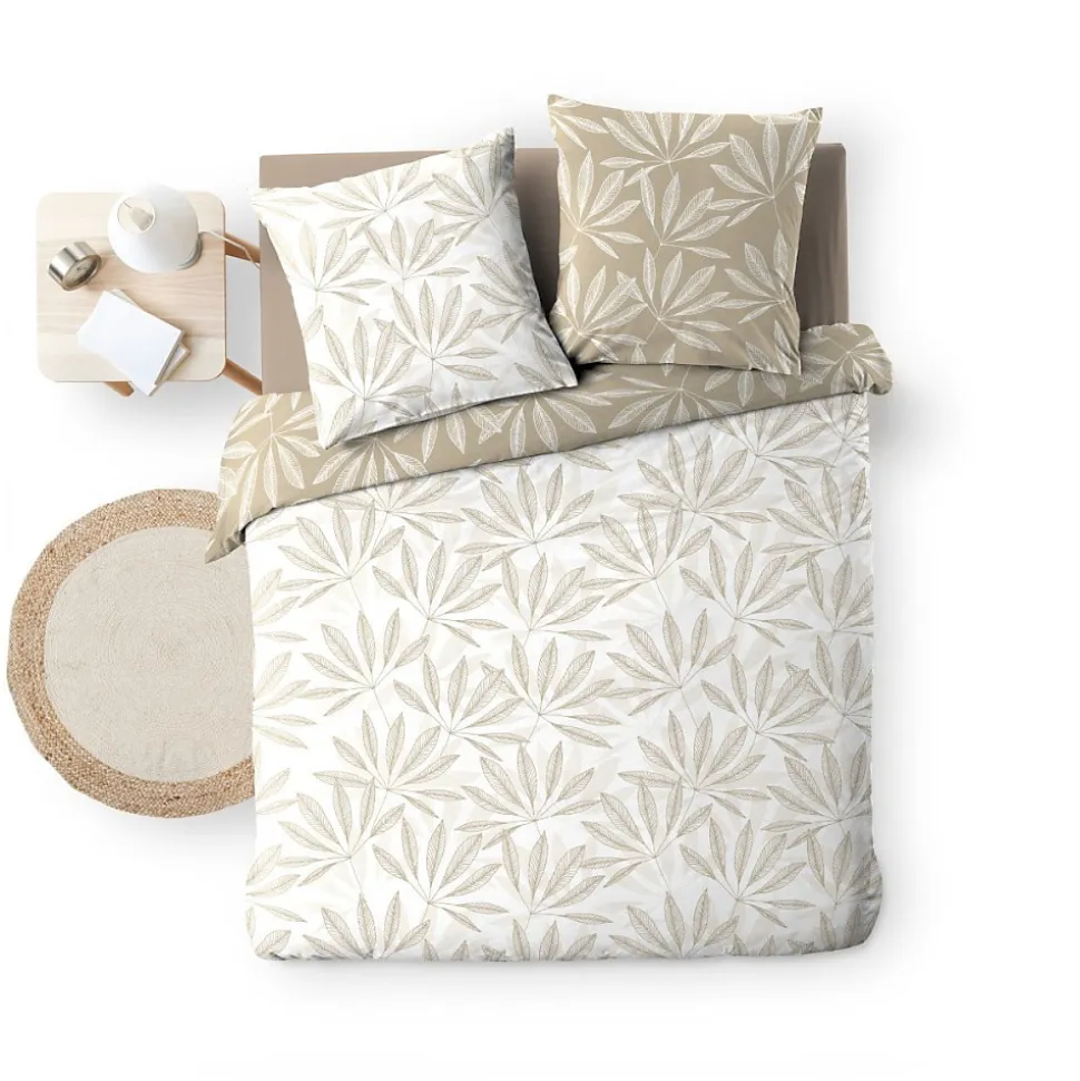 Housse de couette 260x240 + 2 taies MALIA 100% coton