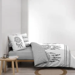 Housse de couette 240x220 + 2 taies INDIAN DREAM 100% coton