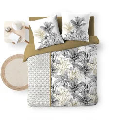 Housse de couette 240x220 + 2 taies DAKAR 100% coton