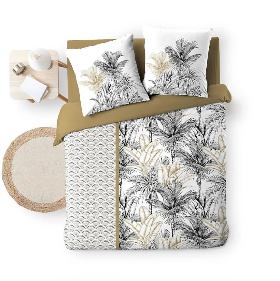 Housse de couette 240x220 + 2 taies DAKAR 100% coton