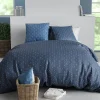 Housse de couette 240x220 + 2 taies coton 57 fils