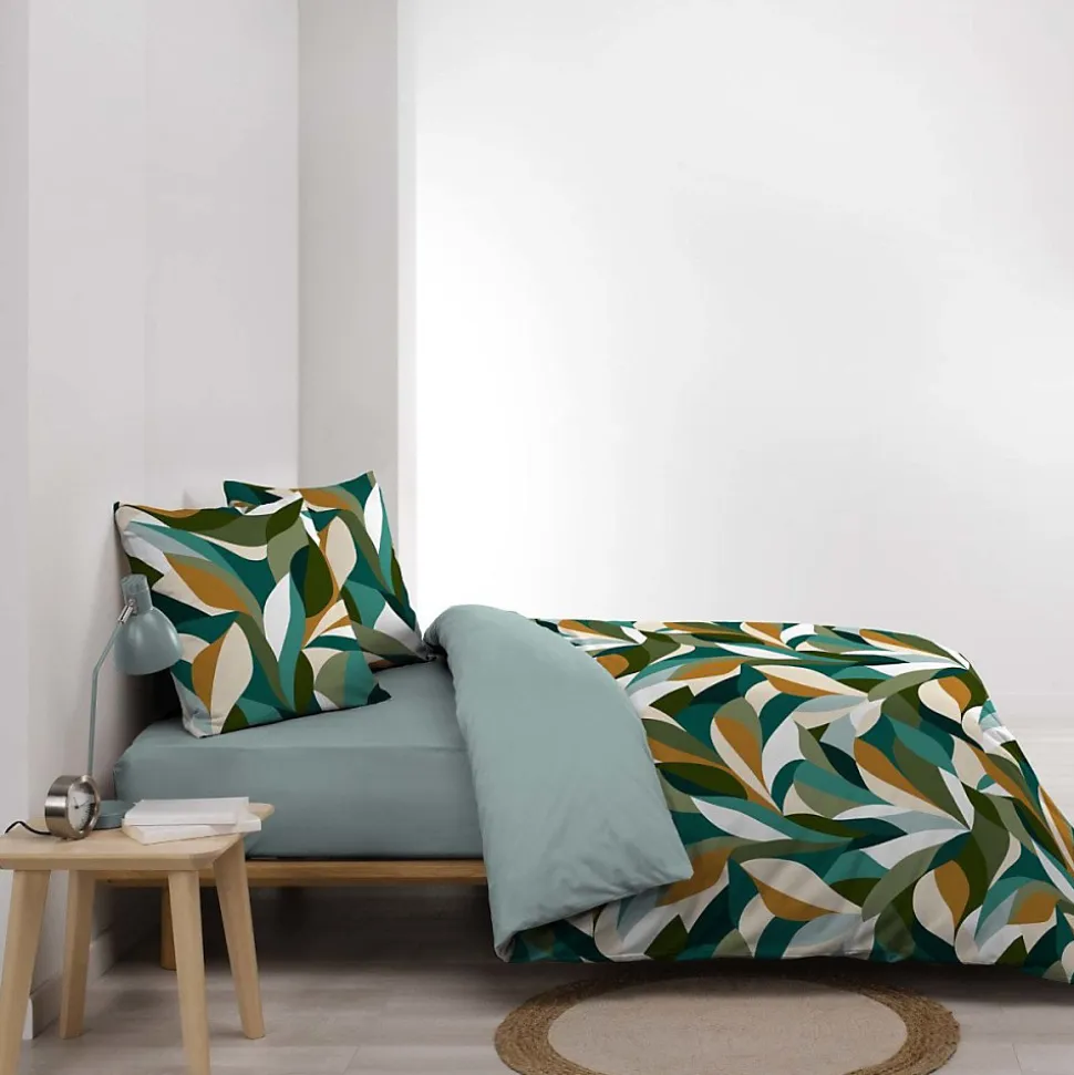 Housse de couette 240x220 + 2 taies 100% coton