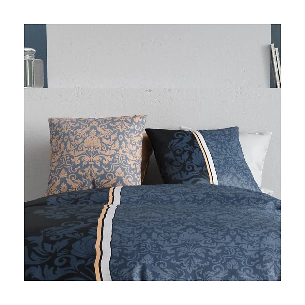 Housse de couette 260x240 ARABESQUE + 2 taies coton 57 fils