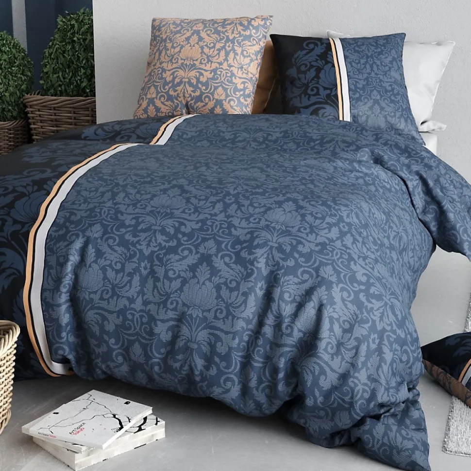 Housse de couette 260x240 ARABESQUE + 2 taies coton 57 fils