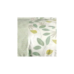 Housse de couette 240x220 ARECA + 2 taies coton 57 fils