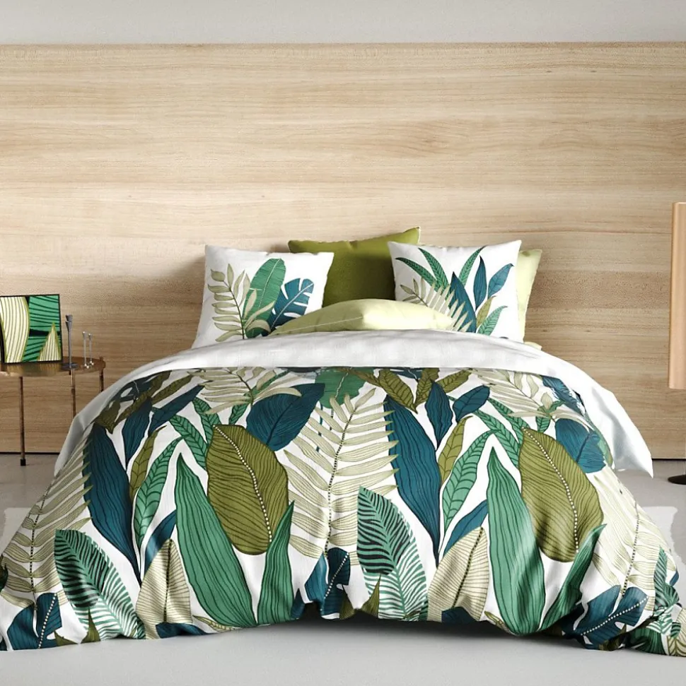 Housse de couette 240x260 Beleme + 2 taies coton 57 fils