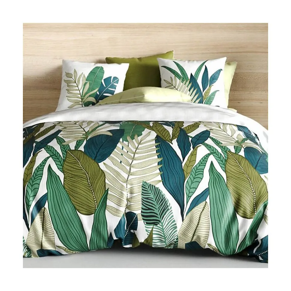 Housse de couette 240x260 Beleme + 2 taies coton 57 fils