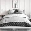 Housse de couette 240x220 Casta + 2 taies coton 57 fils