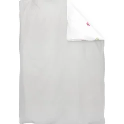 Housse de couette 140x200 cm coton PRETTY blanc