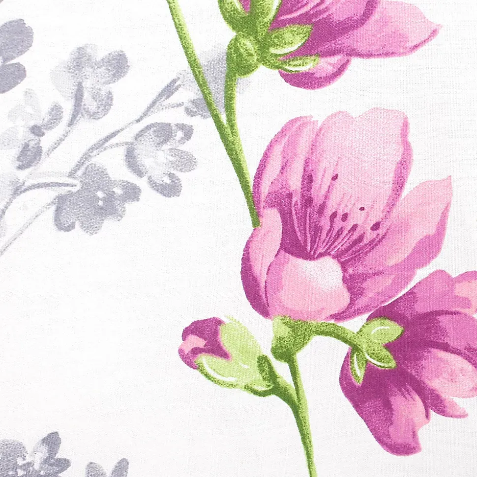 Housse de couette 140x200 cm coton PRETTY blanc