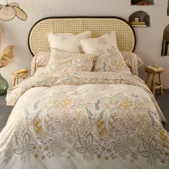 Housse de couette 260x240 cm coton OKY écru Naturel