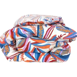 Housse de couette 140x200 cm coton PERROQUET multicolore Salsa