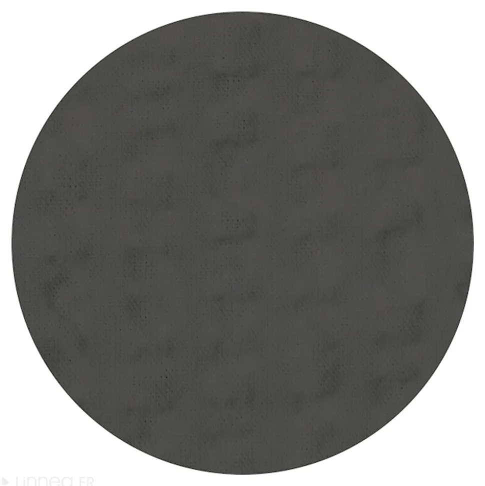 Housse de couette 240x260 cm coton POPPY gris plomb