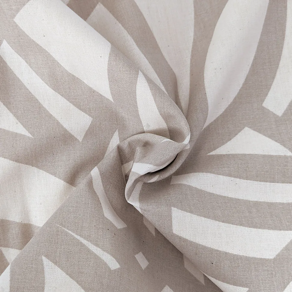 Housse de couette 240x220 cm coton lavé SERENA Beige écru