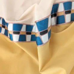 Housse de couette 140x200 cm en percale coton ROMY Ambre