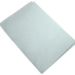 Housse de couette 240x220 cm mousseline de coton MILOS vert lichen