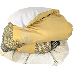 Housse de couette 300x240 cm percale coton MARLOW Miel