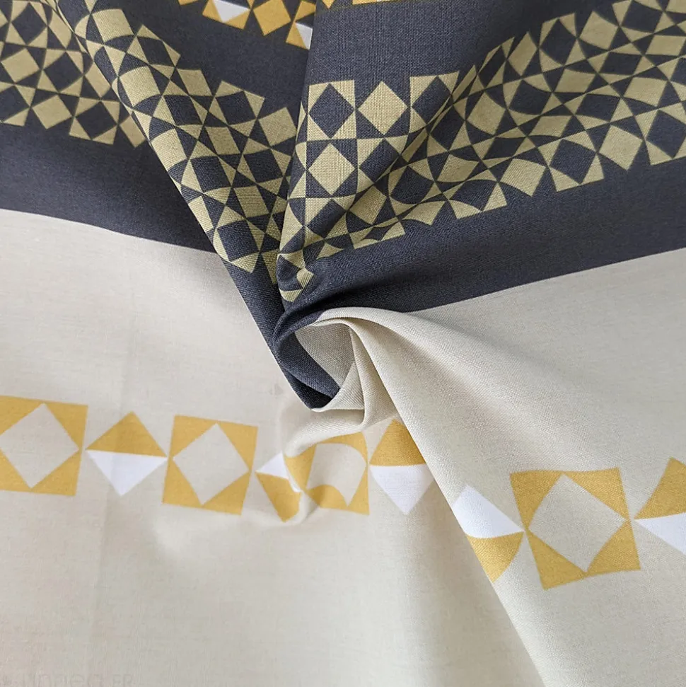 Housse de couette 300x240 cm percale coton MARLOW Miel