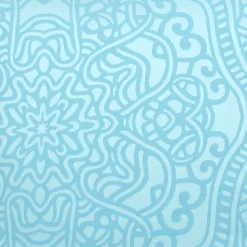 Housse de couette 240x220 cm Satin de coton PANTHEON Bleu clair