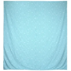 Housse de couette 240x220 cm Satin de coton PANTHEON Bleu clair