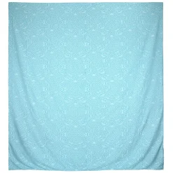 Housse de couette 240x220 cm Satin de coton PANTHEON Bleu clair