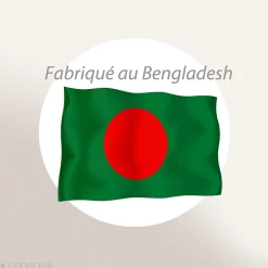 Housse de couette 140x200 cm satin de coton COUP DE FOUDRE Prune/caramel