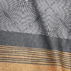 Housse de couette 300x240 cm satin de coton TIAGO noir