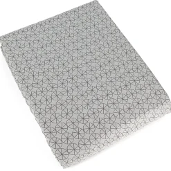 Housse de couette 240x220 cm Satin de coton ETOILE Gris clair