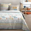 Housse de couette 240x220 DOLCE VITA + 2 taies coton 57 fils
