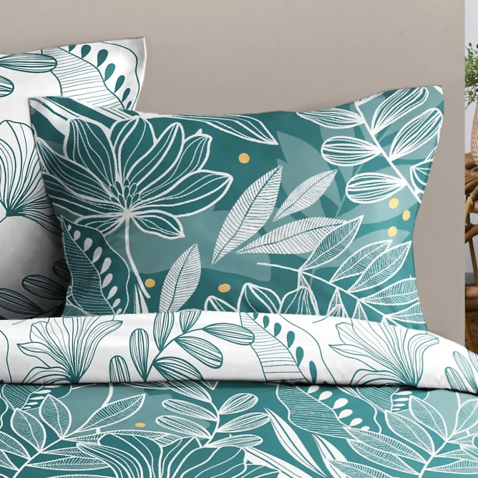 Housse de couette 240x220 DOUALA + 2 taies coton 57 fils