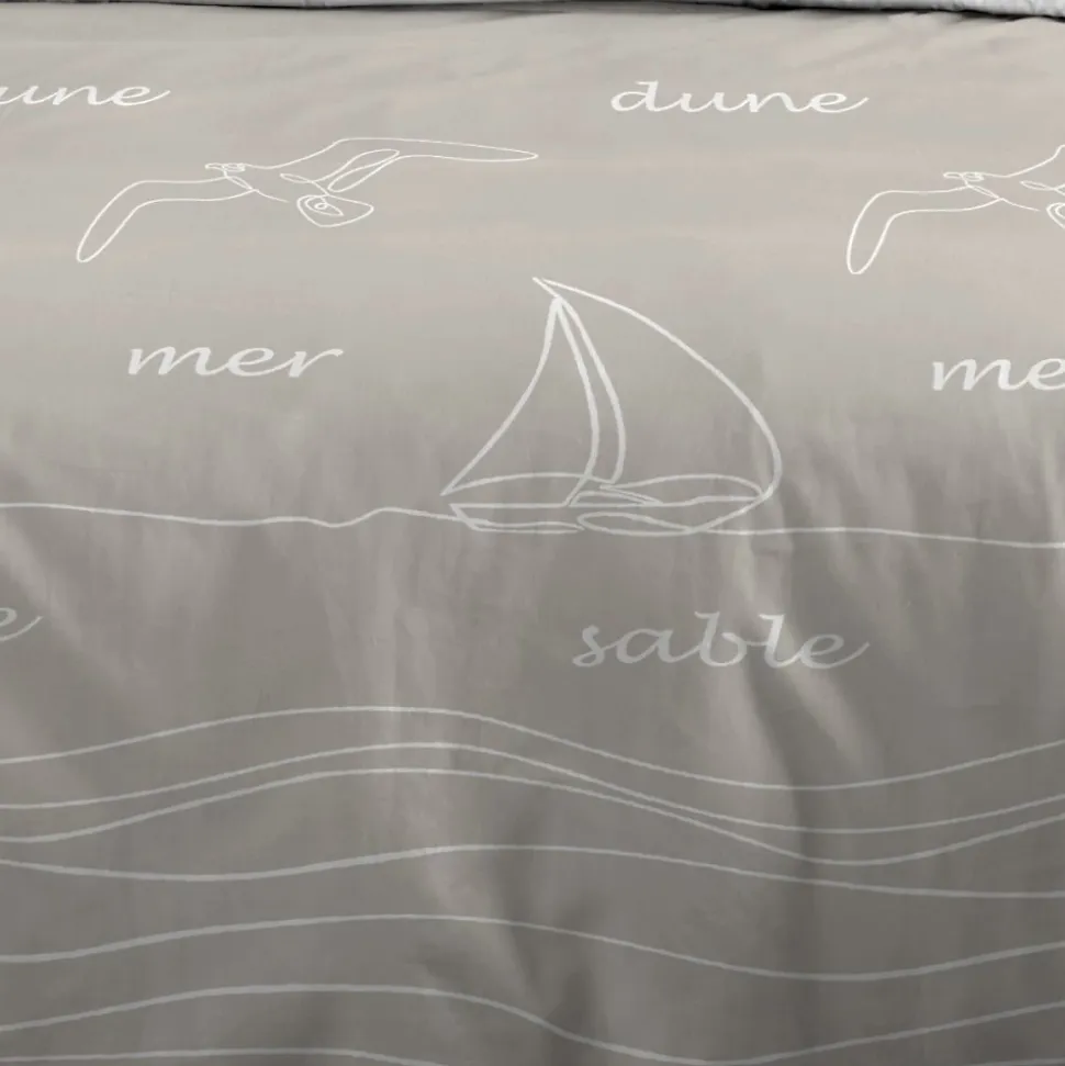 Housse de couette 240x220 DUNES + 2 taies coton 57 fils