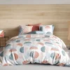 Housse de couette 240x220 Halley + 2 taies coton 57 fils