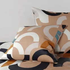 Housse de couette 260x240 IGOR + 2 taies coton 57 fils