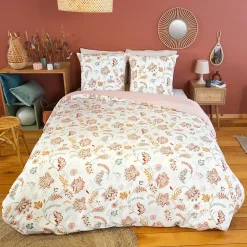 Housse de couette 240x220 ISPANA + 2 taies microfibre