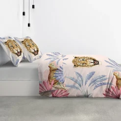 Housse de couette 260x240 JAVA + 2 taies coton 57 fils