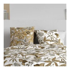 Housse de couette 260x240 KAHONI + 2 taies coton 57 fils