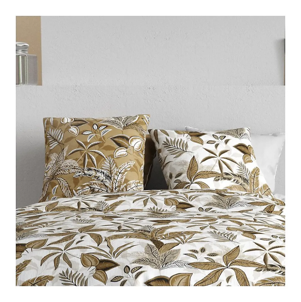 Housse de couette 260x240 KAHONI + 2 taies coton 57 fils