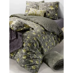 Housse de couette 260x240 Liana + 2 taies coton 57 fils