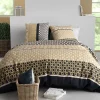 Housse de couette 260x240 LUXORE + 2 taies coton 57 fils
