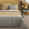 Housse de couette 260x240 MAGDALA + 2 taies coton 57 fils