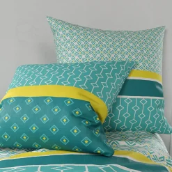 Housse de couette 240x220 Malphite + 2 taies coton 57 fils