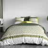 Housse de couette 260x240 NAYAA + 2 taies coton 57 fils
