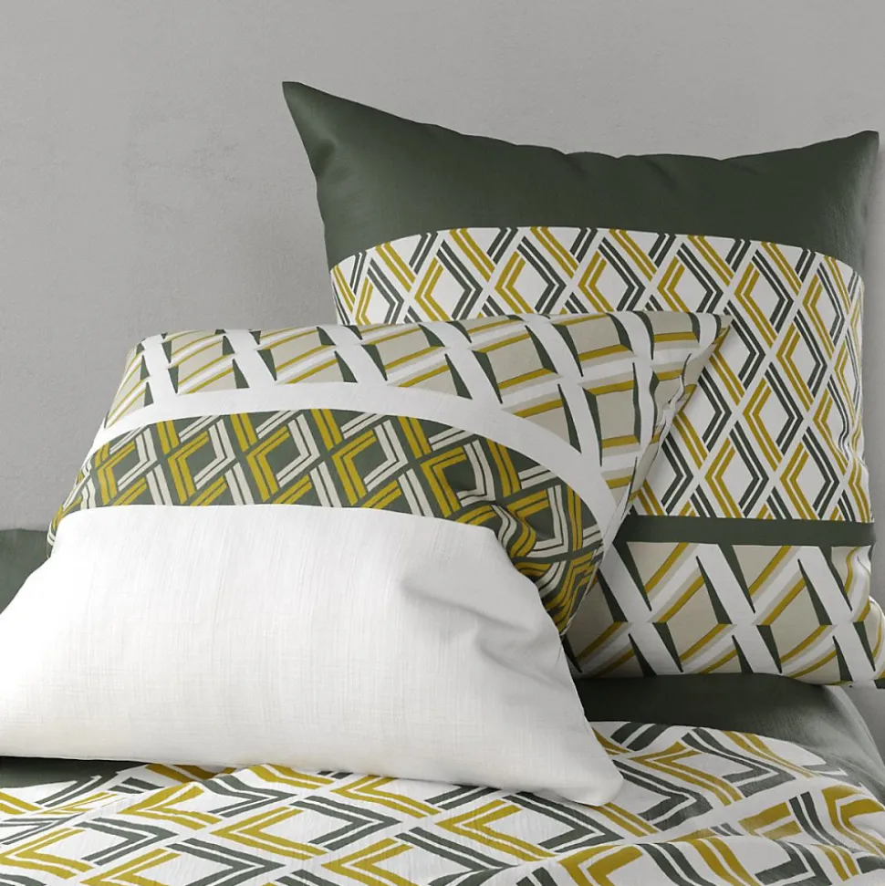 Housse de couette 260x240 NAYAA + 2 taies coton 57 fils