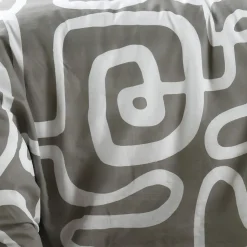 Housse de couette 240x220 PINTO + 2 taies coton 57 fils